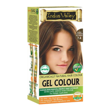 Gel barva TEMNO BAKRENO BLOND 7.4 1040